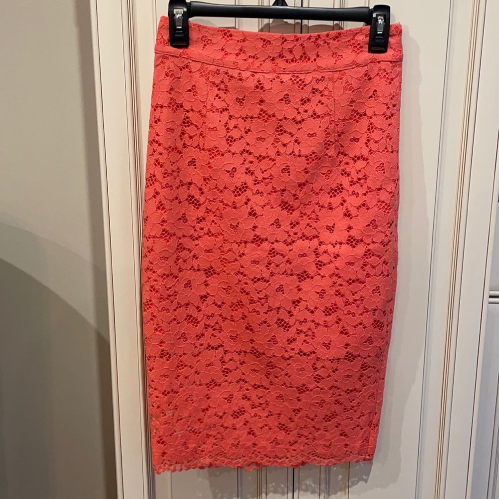 Lace Pencil Skirt